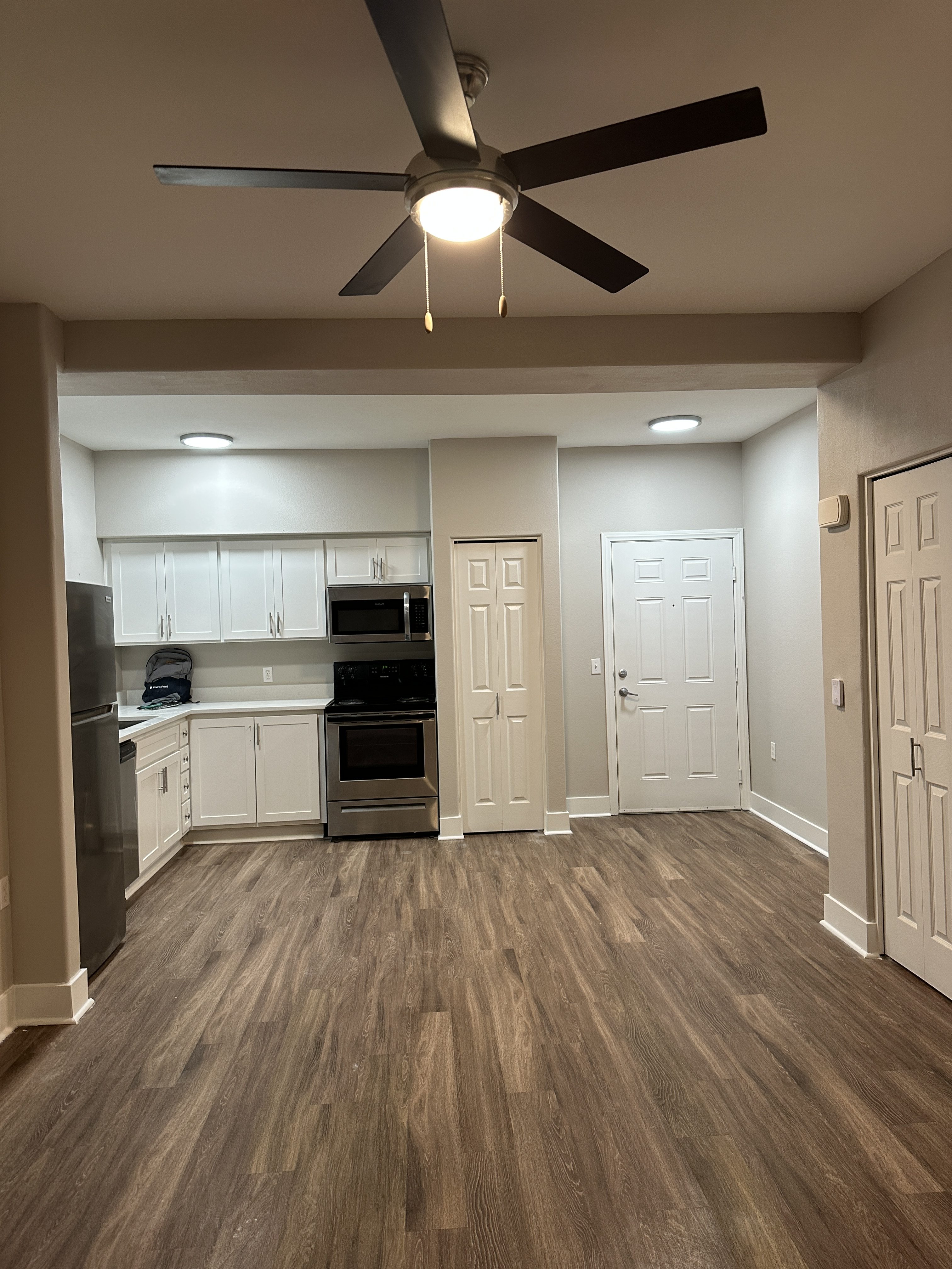 After — Finished drywall installation in Bellevue WA