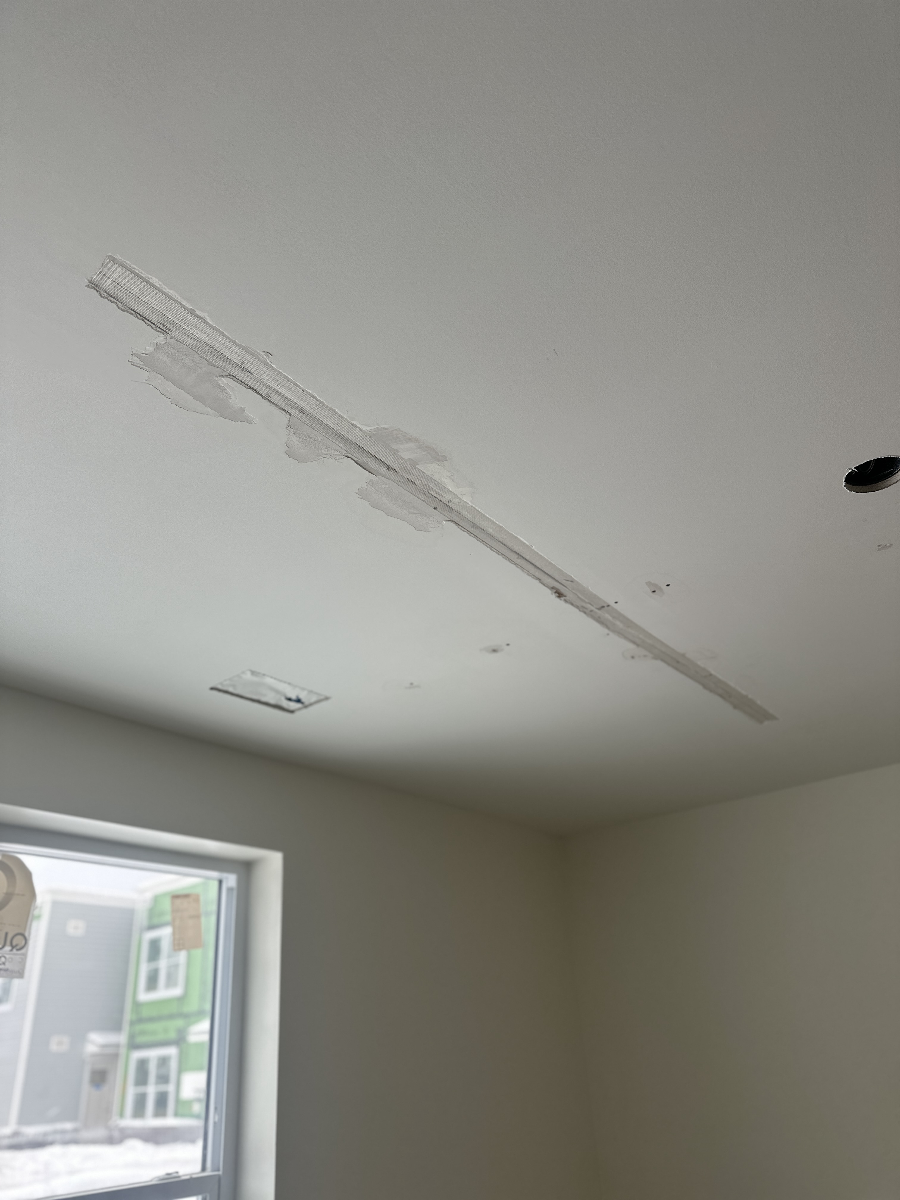 Ceiling drywall repair in Bellevue WA